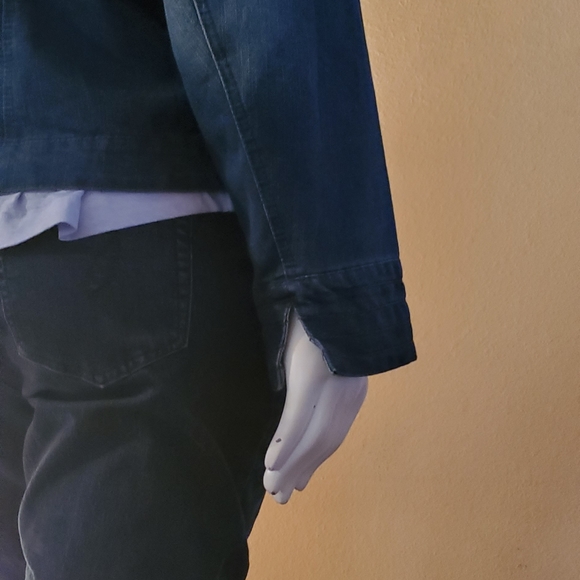 Distressed Denim Jacket - Picture 3 of 7